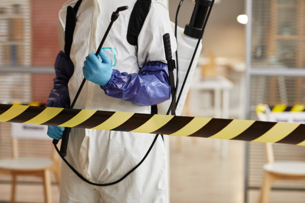 Professional Biohazard technician working in Howell, MI